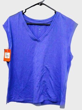 NWT Womens Freely Mindy Top Purple Sz M